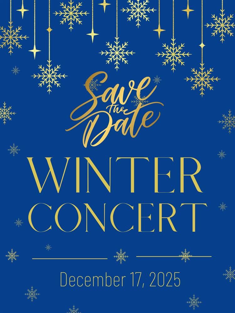  Winter Concert Save the Date